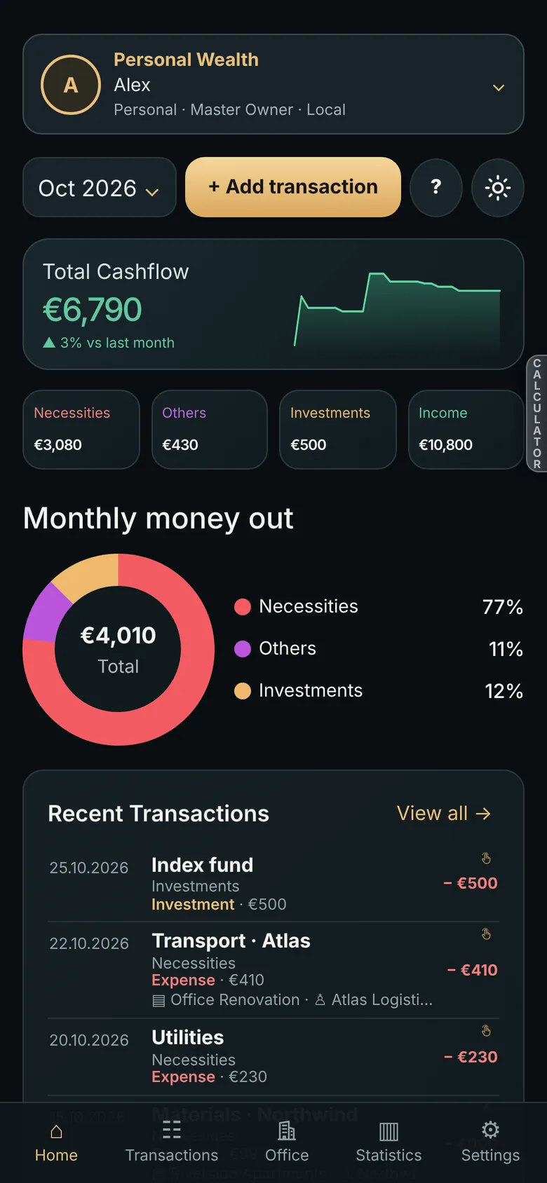 CashStudia on a phone