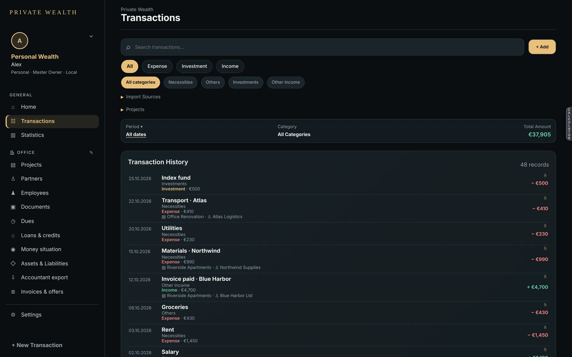 CashStudia on a computer
